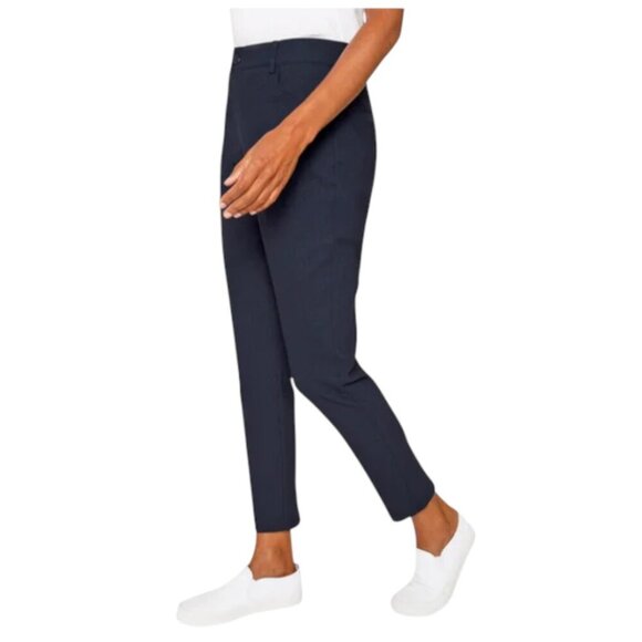 NEW Mario Serrani Pull-On Pant | Navy - Picture 2 of 6